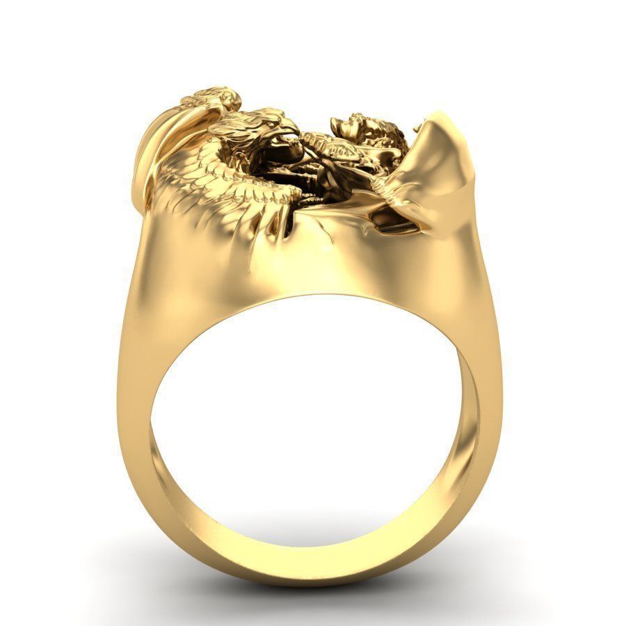خاتم التنين الغربي الذهبي