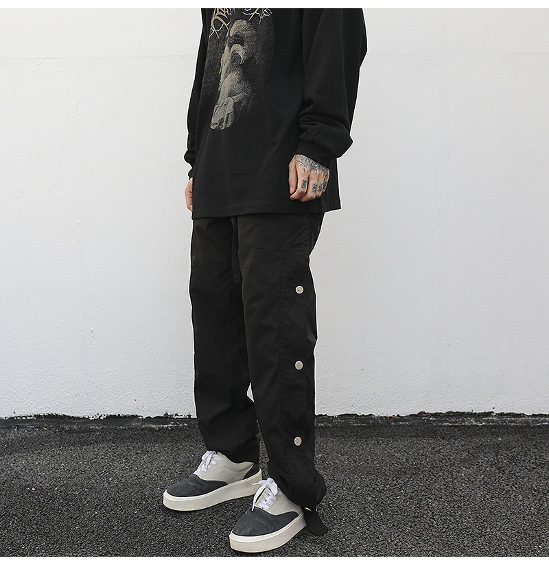 Ankle Snap Cargo Pants