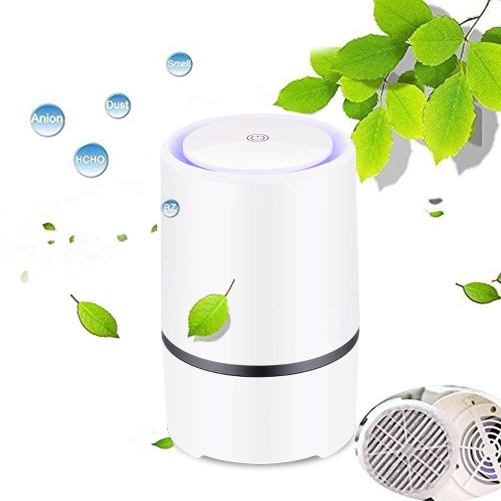 USB Air Purifier Air Cleaner for Home Low Noise — foto 3
