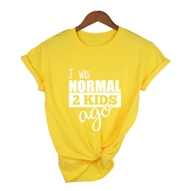 Letter print short sleeve