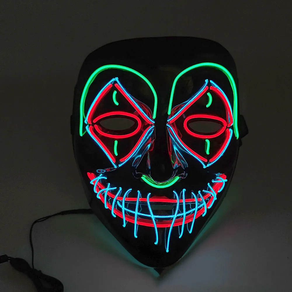 Halloween LED Glowing Mask – image 7