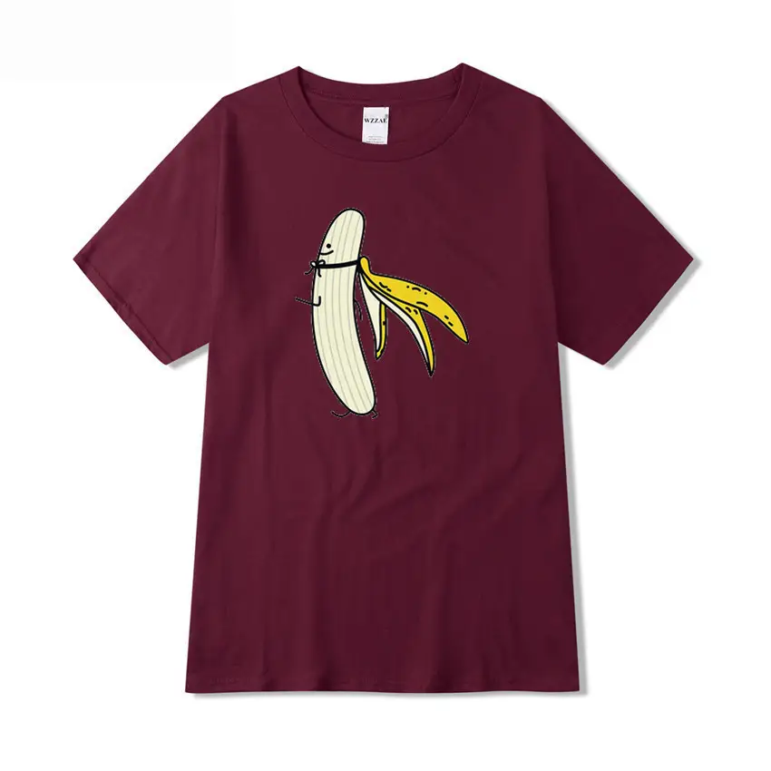 Banana print T-shirt