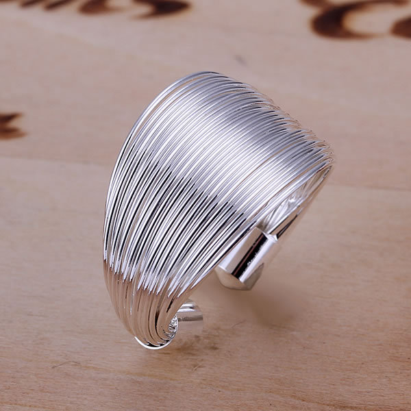 Silver plated ring