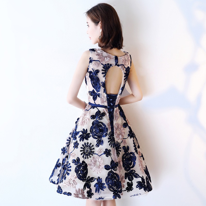 Princess short slim student party party dress dress female