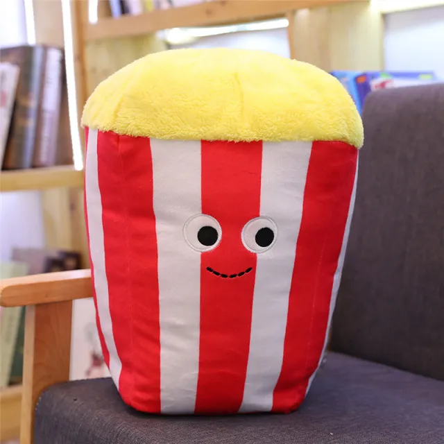 Net Red Snacks Pillow Red Popcorn - Shop at LoveMi