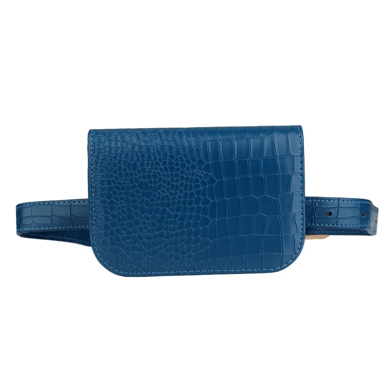 Jewelry shopping guide waist bag casual waist bag - Blue