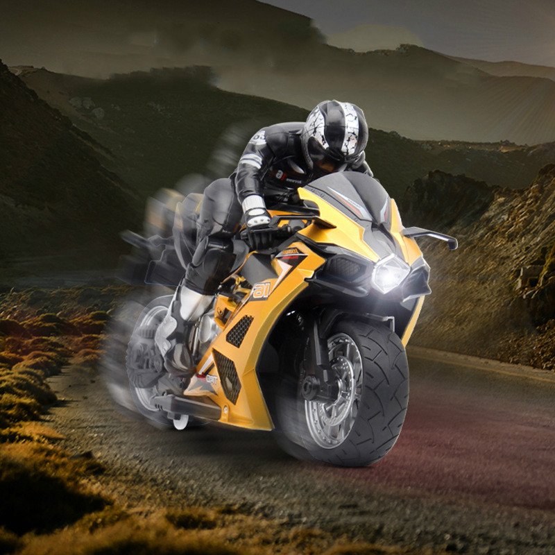 Remote control drift motorcycle
