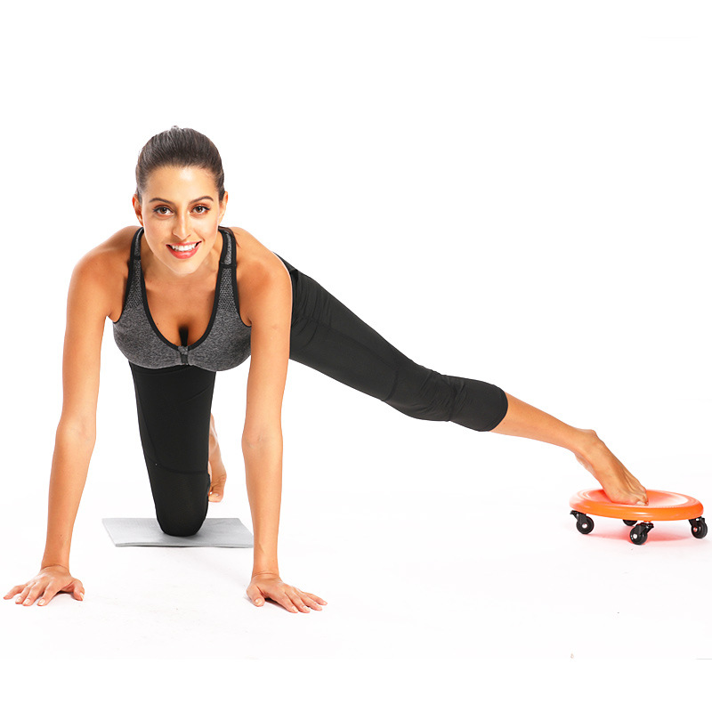 Four-wheel universal multifunctional abdominal plate