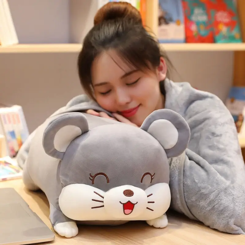 Soft Love Hamster Plush Pillow Stuffed Cute Cushion