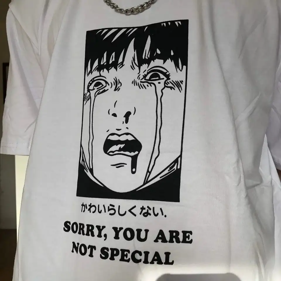 Round neck short sleeve T-shirt