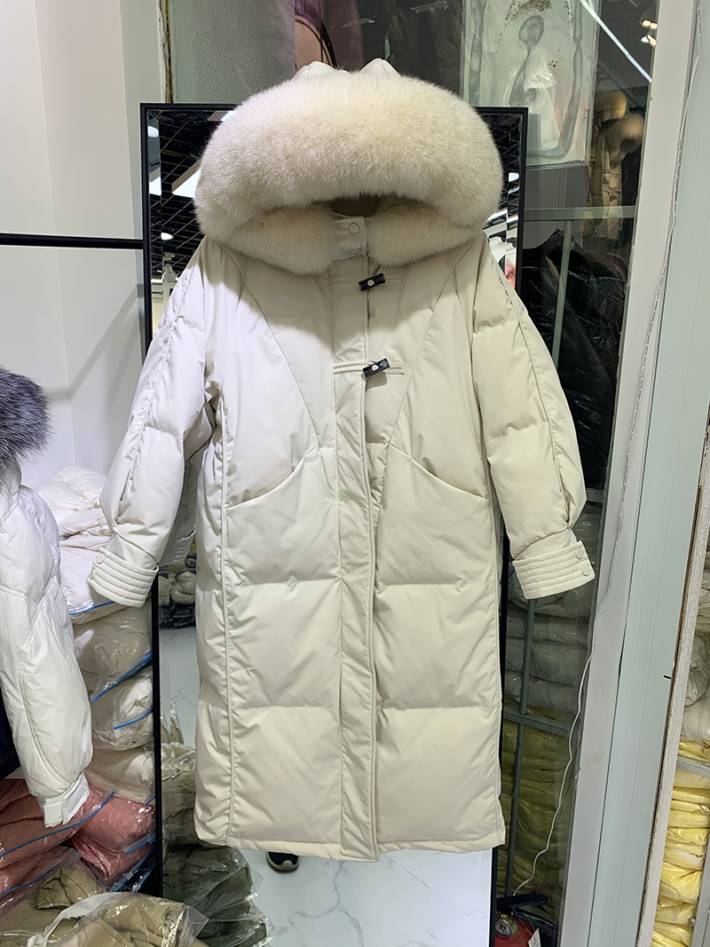 Women's down jacket mid-length