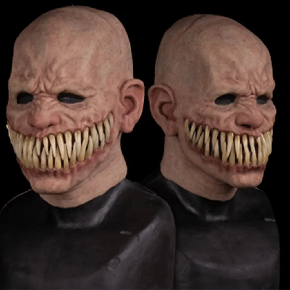 Grinning Ghoul Latex Mask, photo 3