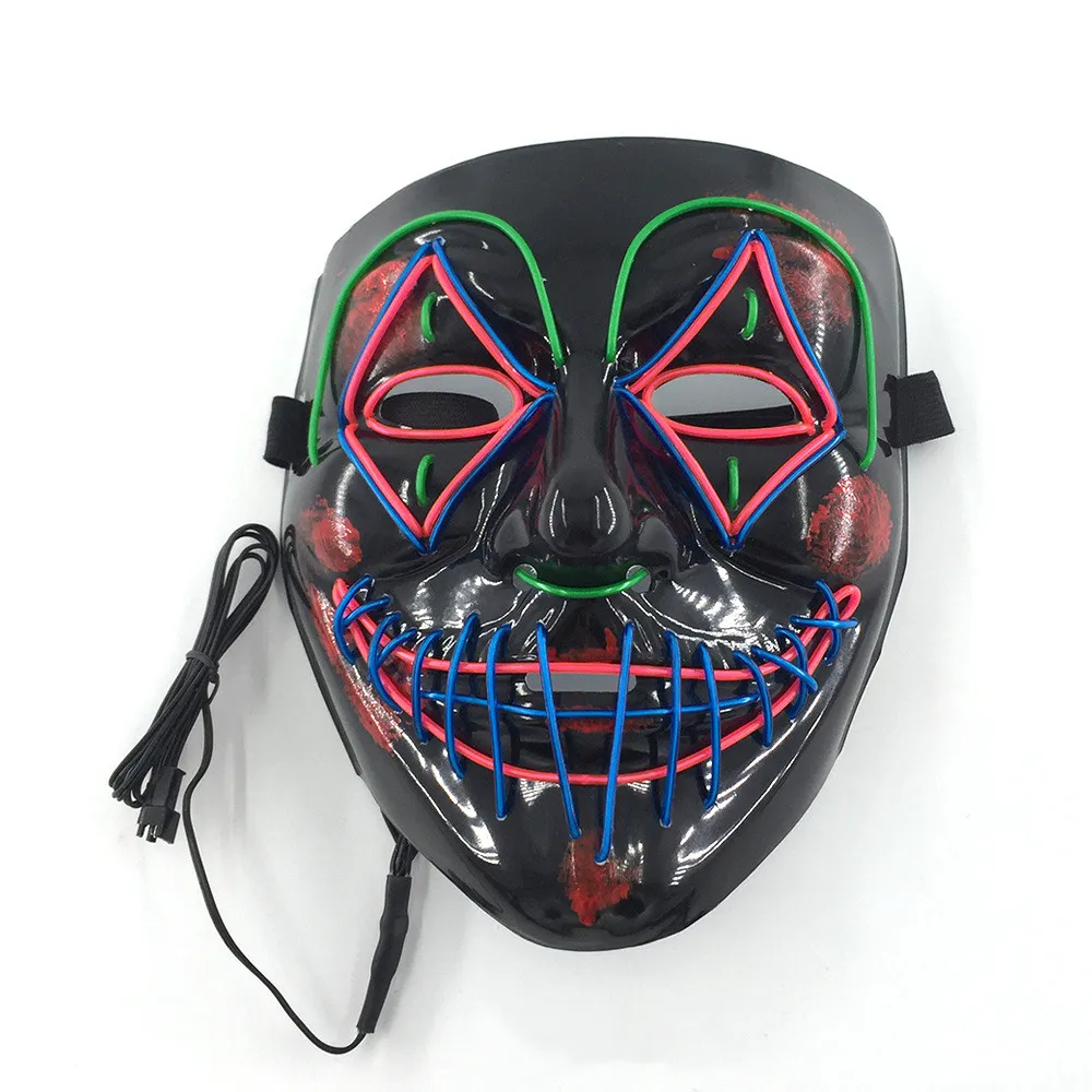 Halloween LED Glowing Mask – image 3