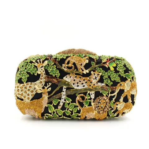 Oil Drop Diamond Clutch