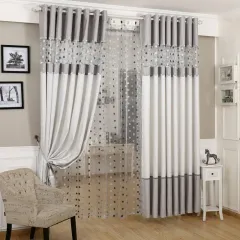Simple blackout curtains - Hook - View 1
