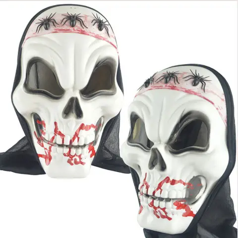 Halloween Three Spider Big Face Mask