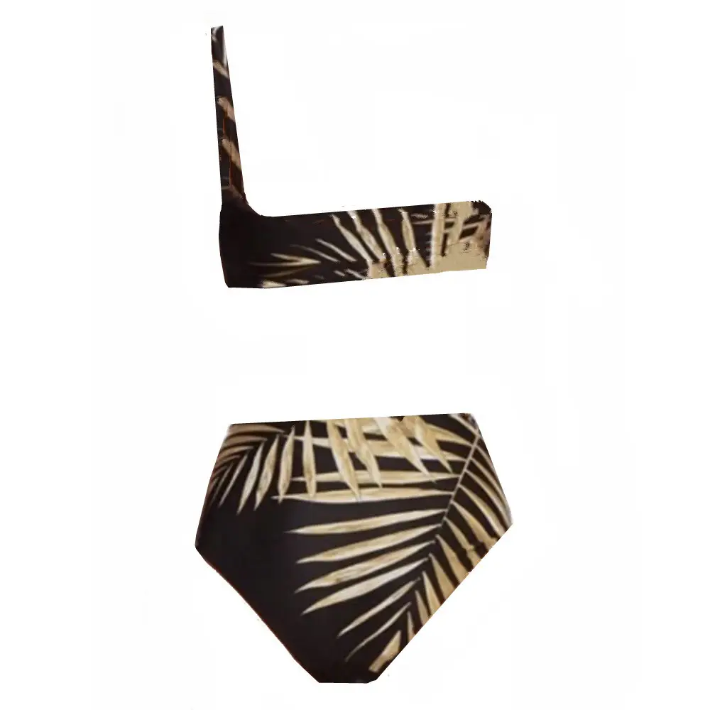 Diagonal split bikini