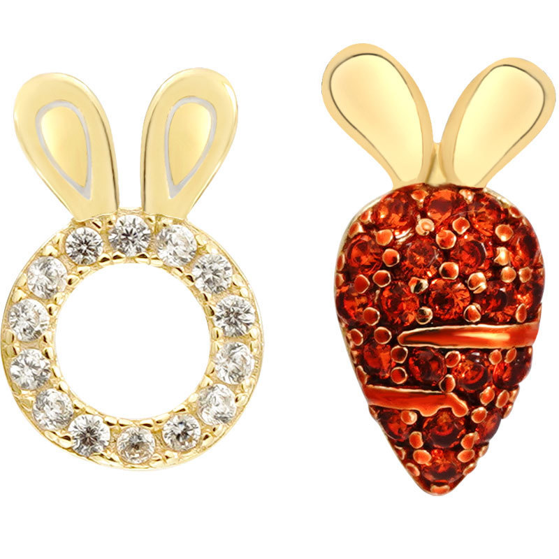 Carrot Bunny Earrings