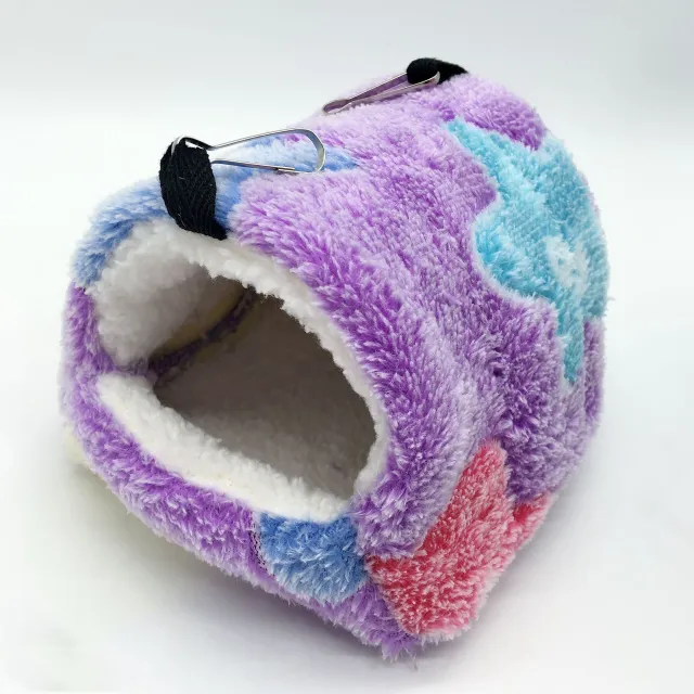 Hamster warm sleeping bag nest Purple - Shop at LoveMi