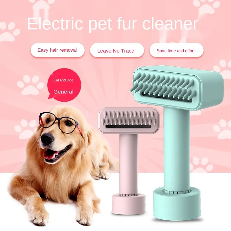 Wireless Electric Pet Comb Remove Fleas Dog Grooming Fur