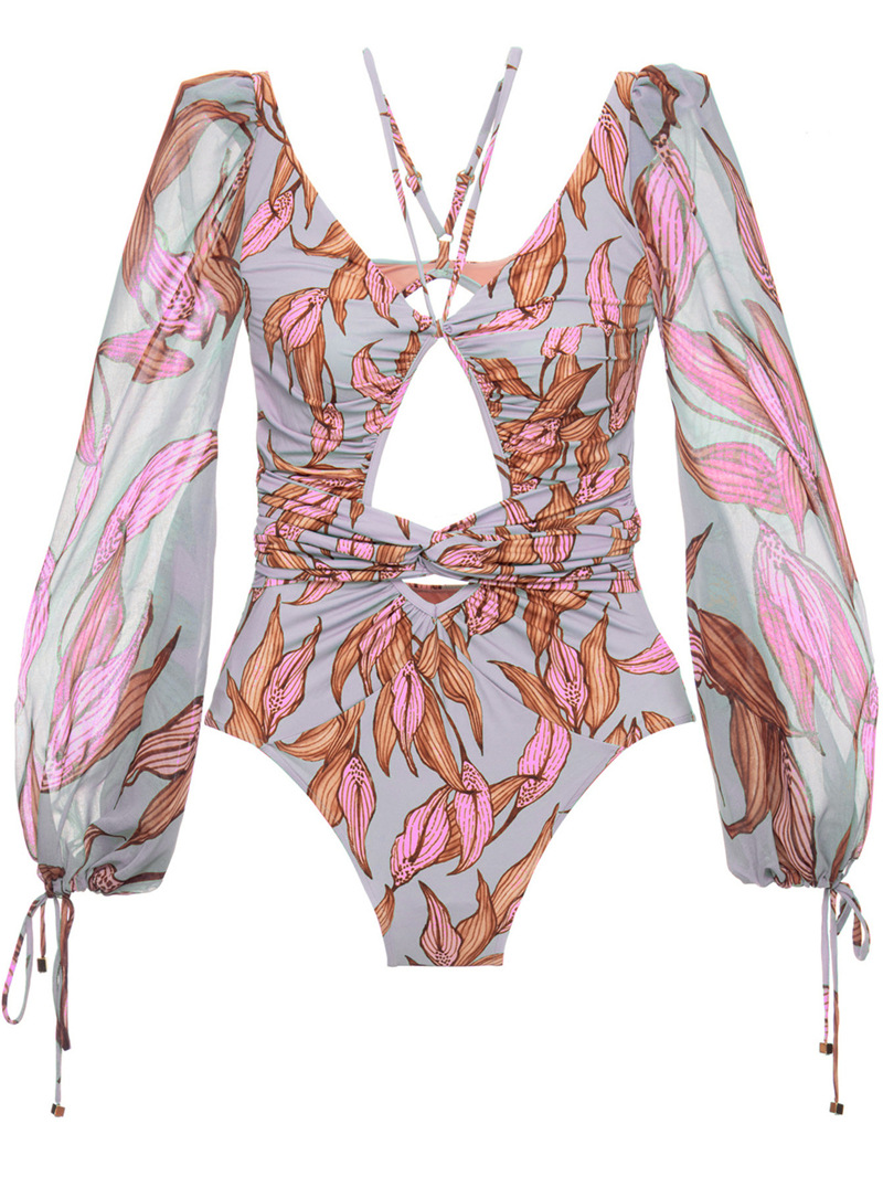 Women's one-piece bikini swimsuit