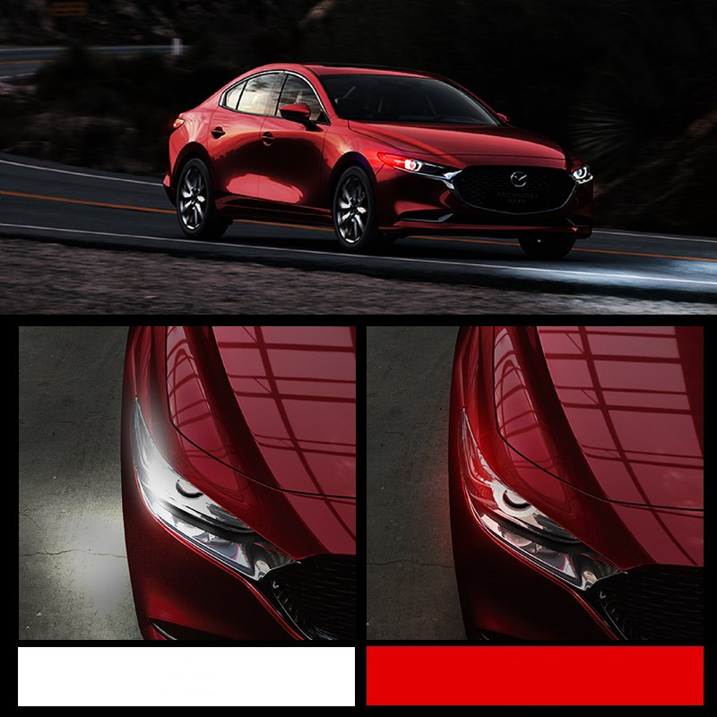Mazda 3 Angkersai modified LED width light