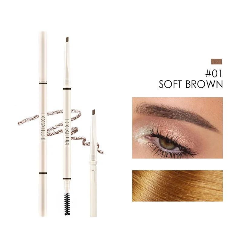 FOCALLURE Very Fine Triangle Eyebrow Pencil - 01Color