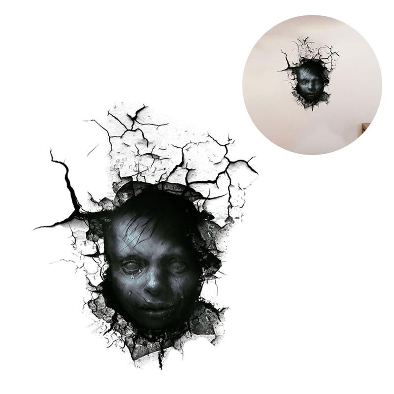 Halloween 3D Ghost Wall Sticker (Q1pic)