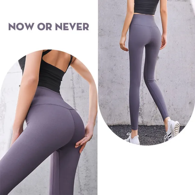 Yoga cropped pants Purple Trousers - Shop at LoveMi