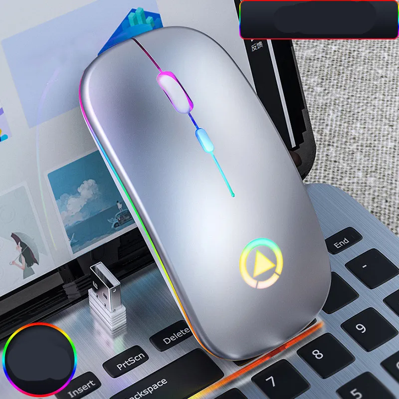 Wireless charging Bluetooth mouse – image 3