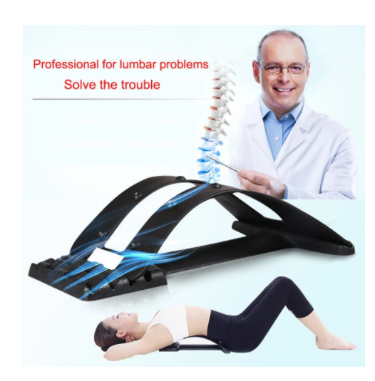 Title 3, Back Stretch Massager Relieves Pain and Tension...