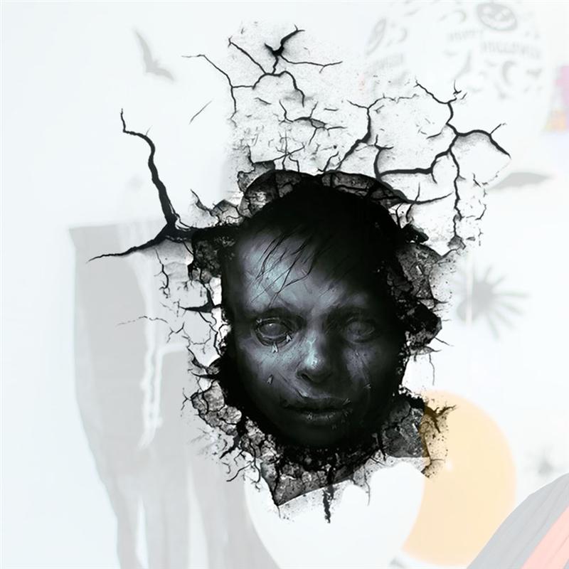 Halloween 3D Ghost Wall Sticker (Q1pic)
