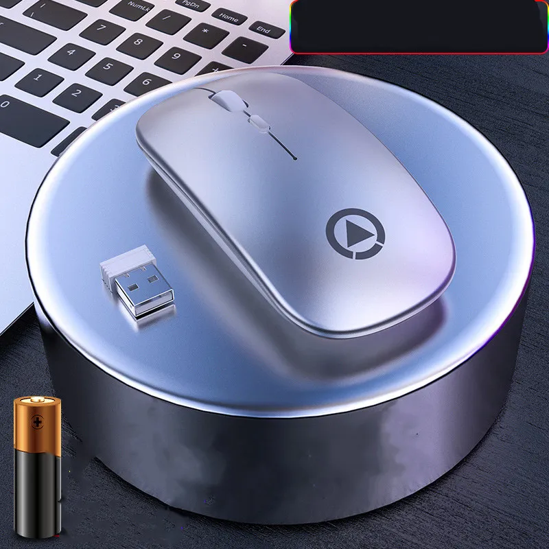 Wireless charging Bluetooth mouse – image 6