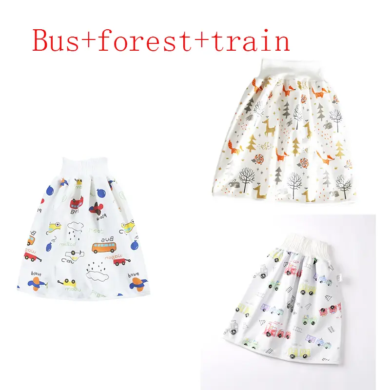 Baby Diaper Skirt for Potty Training and Bedwetting Protection — 08 Style, M