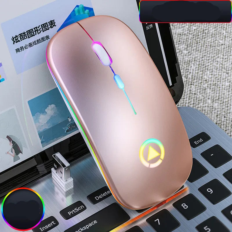 Wireless charging Bluetooth mouse – image 5