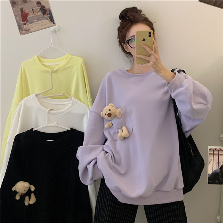 Cute bear long sleeve