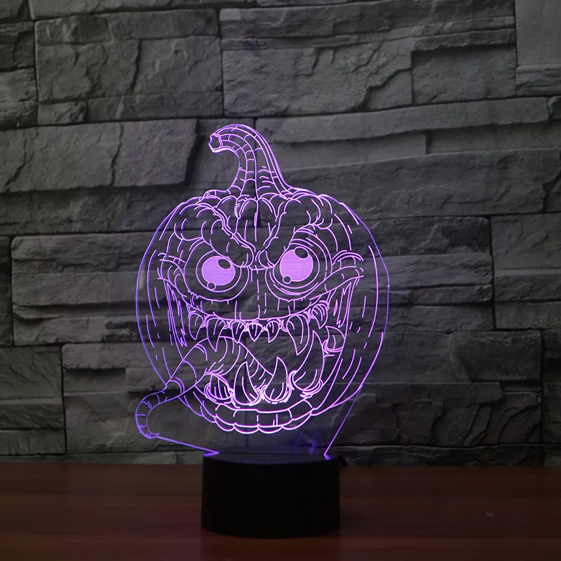 3D lights LED colorful pumpkin lights – image 7