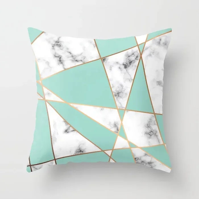 Pink Geometric Abstract Decorative Pillows Case - 13Style