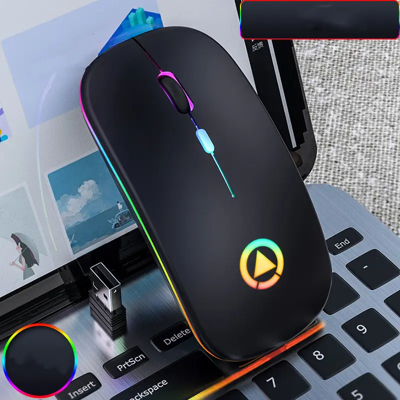Wireless Charging Bluetooth Mouse