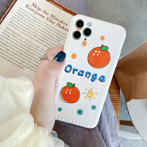 Orange Cell Phone Case