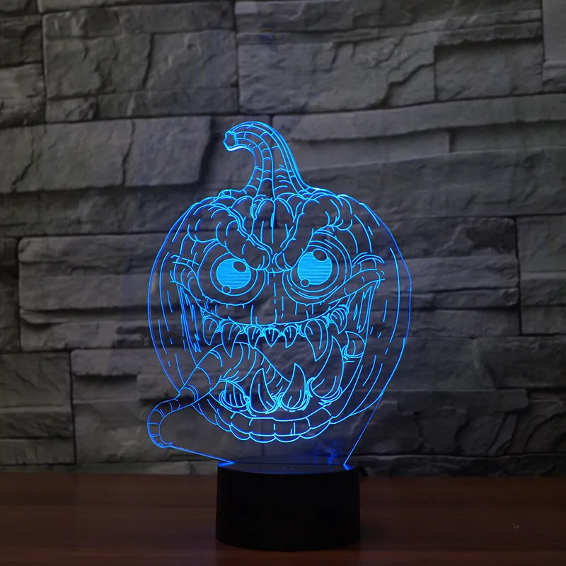 3D lights LED colorful pumpkin lights – image 4