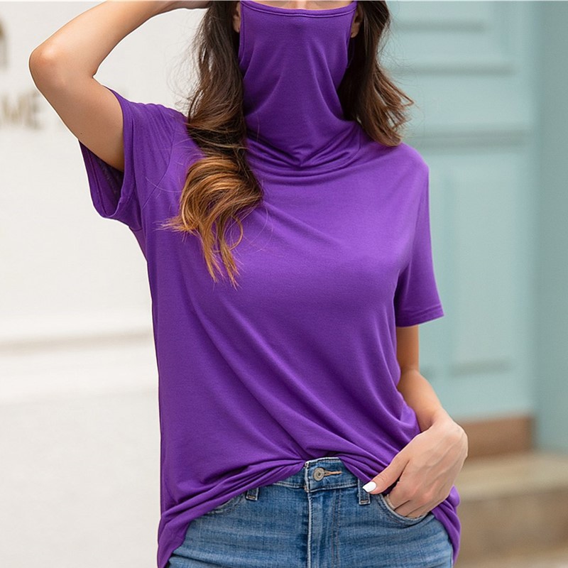 Women's dustproof short-sleeved T-shirt