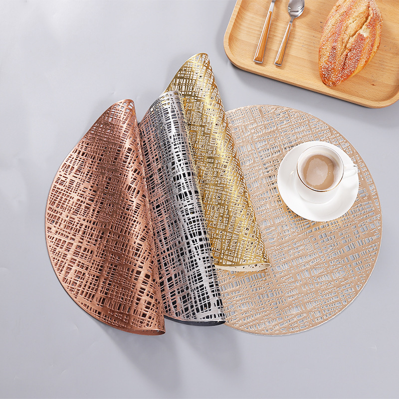Non-slip western-style food mat