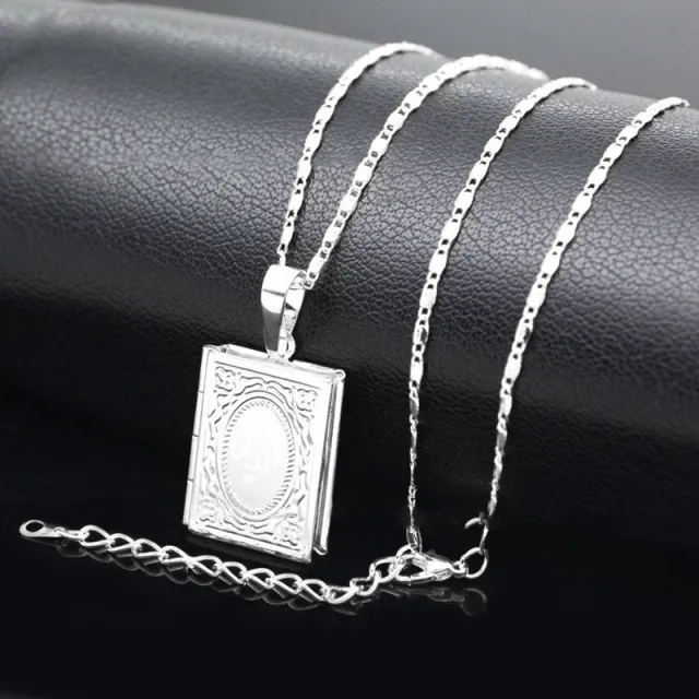 Islam Totem Frame Necklace Silver - Shop at LoveMi