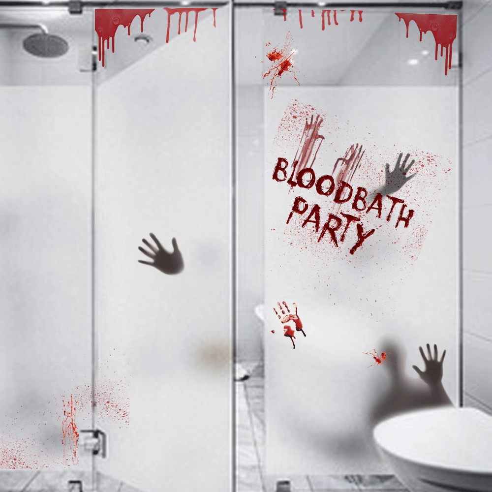 Halloween horror wall sticker (devil)