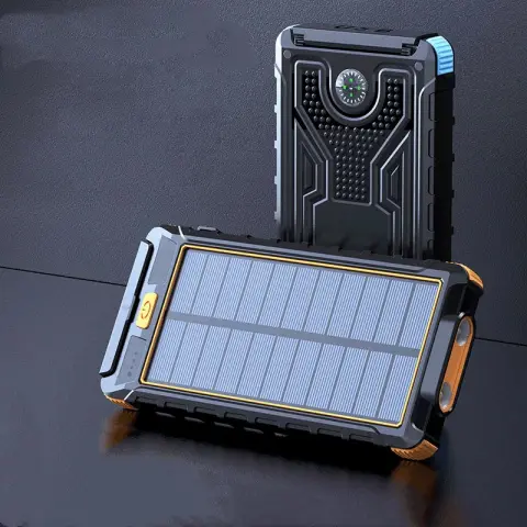 New Solar Wireless Power Bank Outdoor PD Fast Charging