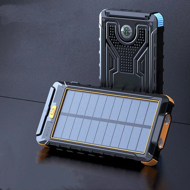 New Solar Wireless Power Bank Outdoor PD Fast Charging