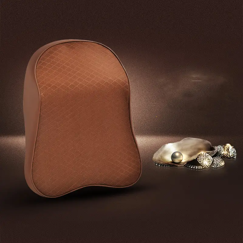 Headrest in car seat cushion