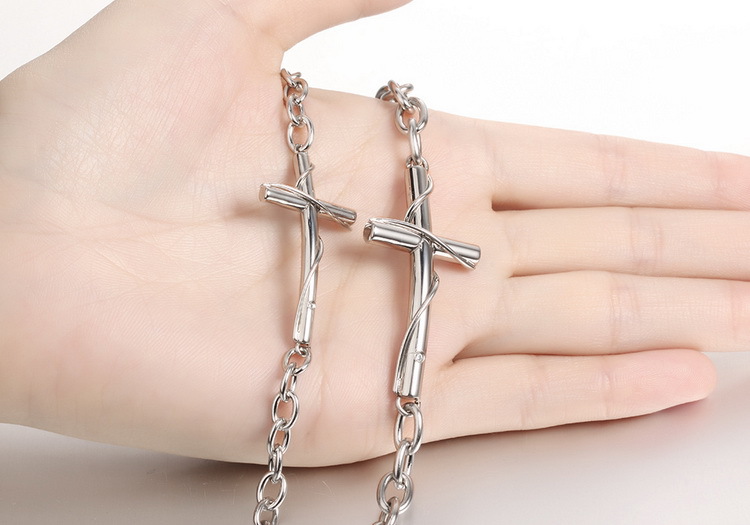 Vintage cross classic bracelet