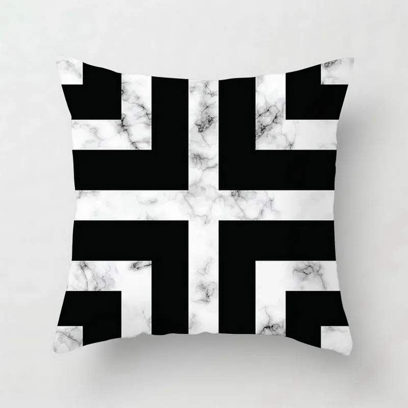 Pink Geometric Abstract Decorative Pillows Case - 11Style